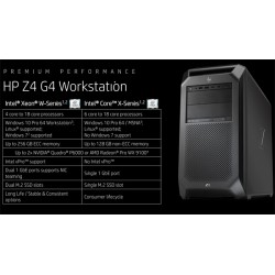 HP Z4 G4 XEON W2125 32GB 512SSD NVIDIA M2000 W10PRO