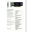 HP NVIDIA QUADRO K1200 SCHEDA GRAFICA CUDA640 4GB GDDR5 BASSO PROFILO