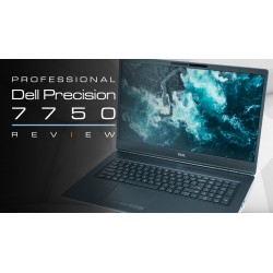 DELL PRECISION 7750 XEON W10885M 64GB 512GB SSD 17" 4K RTX4000 W11PRO