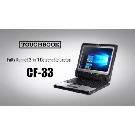 PANASONIC TOUGHBOOK CF33-MK1 CORE I5 7300U 16GB 256GB SSD 12" TOUCH W10P