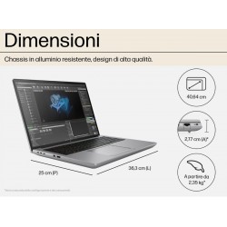 HP ZBOOK FURY 16 G10 I7/13700Hx 32GB 512GB NVME 16" RTX 2000ADA W11PRO